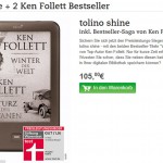 Tolino Shine Ken Follett Bundle